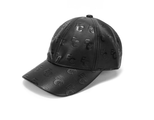 Exquisite Couture Embossed Leather Cap
